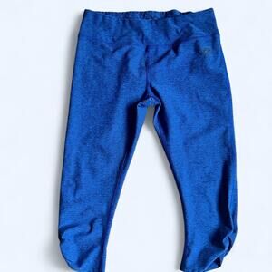 Blue the north‎ face leggings Women's Large Tapered bottoms Capri